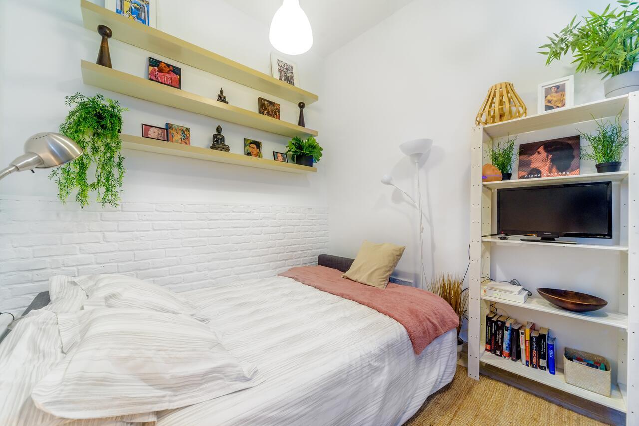 Appartamento Stylish Loft At Chueca'S Heart Madrid Esterno foto